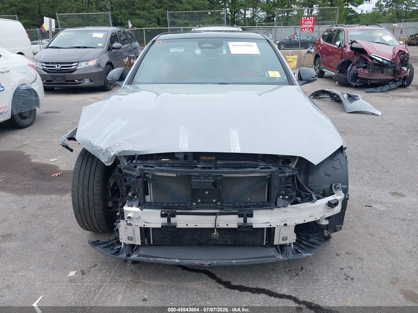 2025 Mercedes-Benz C-Class VIN W1KAF4HB9SR256884 IAAI salvage auction — Front End, Mv-907A (New York), sold $23,500 on 2026-09-14 (photo 6)