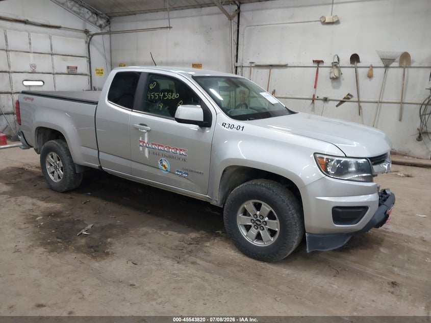 2018 Chevrolet Colorado VIN 1GCHTBEN1J1171992 IAAI salvage auction — FRONT END, Salvage (Pennsylvania), sold $3,050 on 2026-08-01 (photo 1)