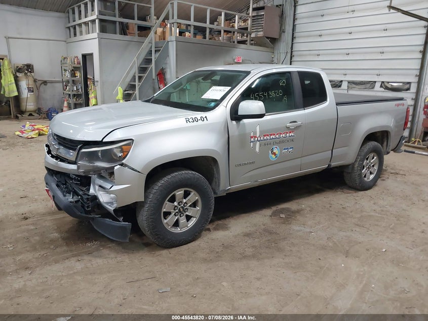 2018 Chevrolet Colorado VIN 1GCHTBEN1J1171992 IAAI salvage auction — FRONT END, Salvage (Pennsylvania), sold $3,050 on 2026-08-01 (photo 2)