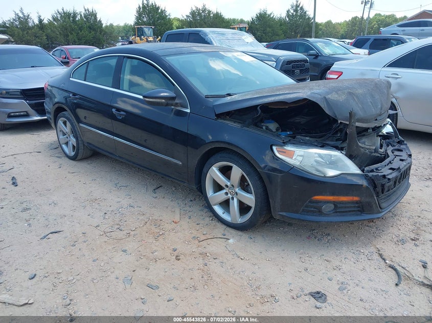 2012 Volkswagen Passat cc VIN WVWHP7AN8CE549230 IAAI salvage auction — FRONT END, Salvage (North Carolina), sold $325 on 2026-07-20 (photo 1)