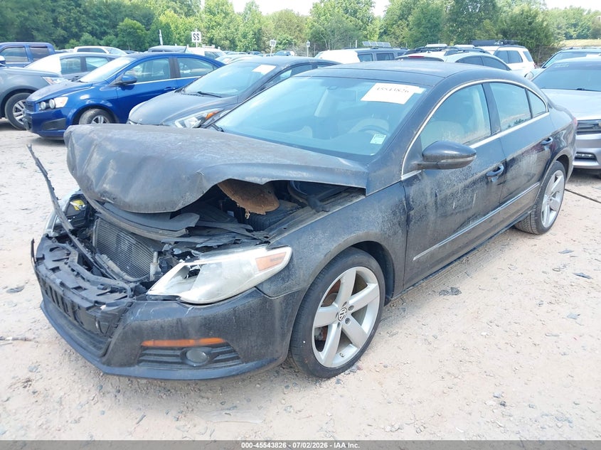 2012 Volkswagen Passat cc VIN WVWHP7AN8CE549230 IAAI salvage auction — FRONT END, Salvage (North Carolina), sold $325 on 2026-07-20 (photo 2)