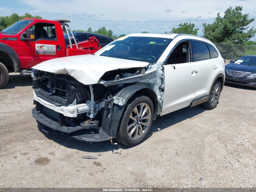 2017 Mazda Cx-9 VIN JM3TCBEY8H0139679 IAAI salvage auction — FRONT END, Clear (Wisconsin), sold $3,250 on 2026-07-21 (photo 2)