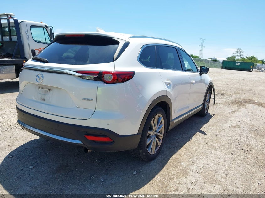 2017 Mazda Cx-9 VIN JM3TCBEY8H0139679 IAAI salvage auction — FRONT END, Clear (Wisconsin), sold $3,250 on 2026-07-21 (photo 4)