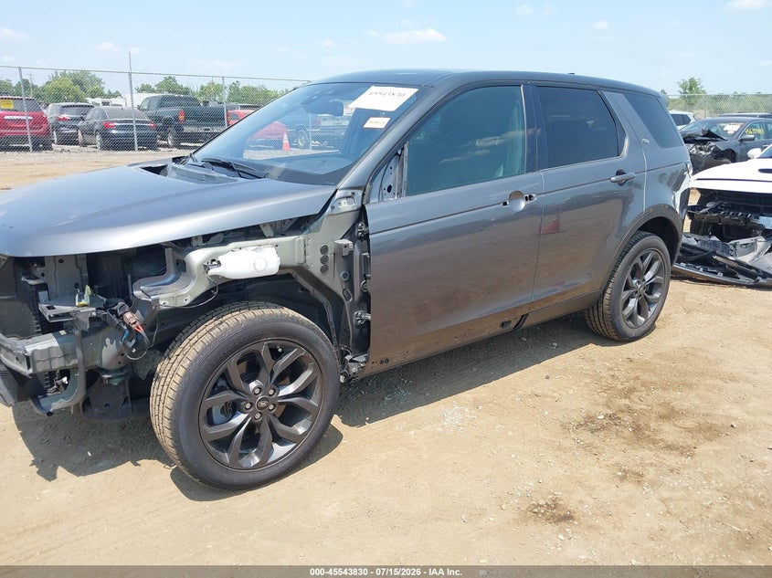2019 Land rover Discovery sport VIN SALCR2FX1KH804274 IAAI salvage auction — FRONT END, Salvage (Ohio), sold $4,750 on 2026-07-30 (photo 2)