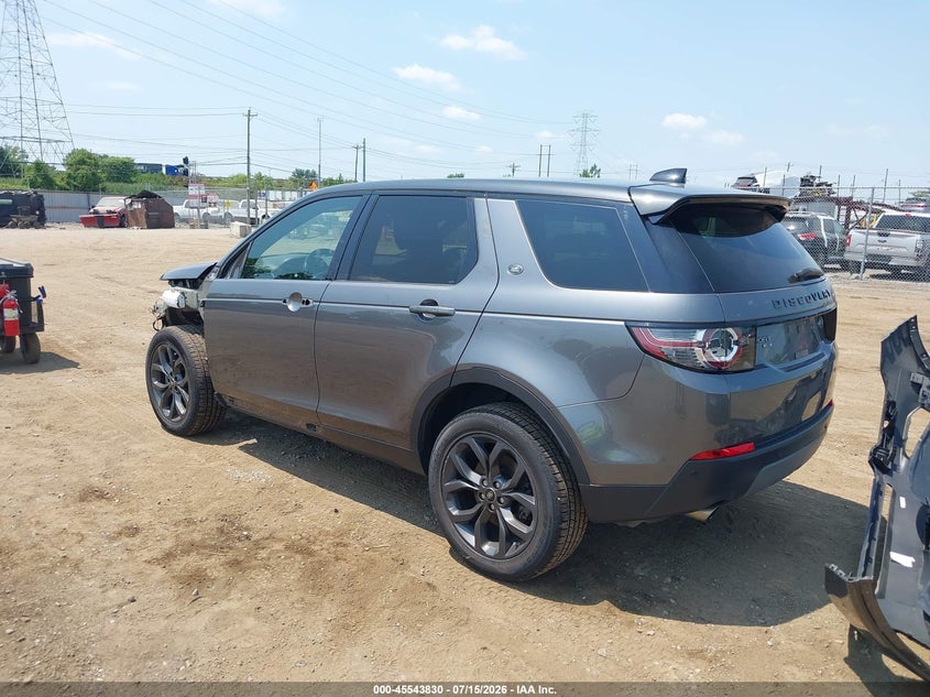 2019 Land rover Discovery sport VIN SALCR2FX1KH804274 IAAI salvage auction — FRONT END, Salvage (Ohio), sold $4,750 on 2026-07-30 (photo 3)