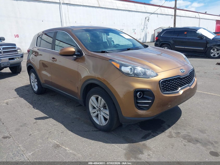 2017 Kia Sportage VIN KNDPMCAC3H7159983 IAAI salvage auction — NORMAL WEAR, Clear-Dealer Only (Oregon), sold $2,050 on 2026-07-09 (photo 1)
