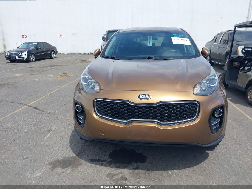2017 Kia Sportage VIN KNDPMCAC3H7159983 IAAI salvage auction — NORMAL WEAR, Clear-Dealer Only (Oregon), sold $2,050 on 2026-07-09 (photo 6)