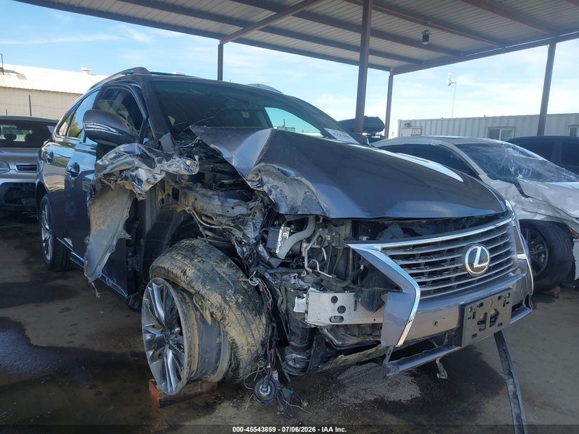 2014 Lexus Rx VIN JTJBK1BA8E2039426 IAAI salvage auction — RIGHT FRONT, Salvage (California), sold $1,100 on 2026-07-28 (photo 1)