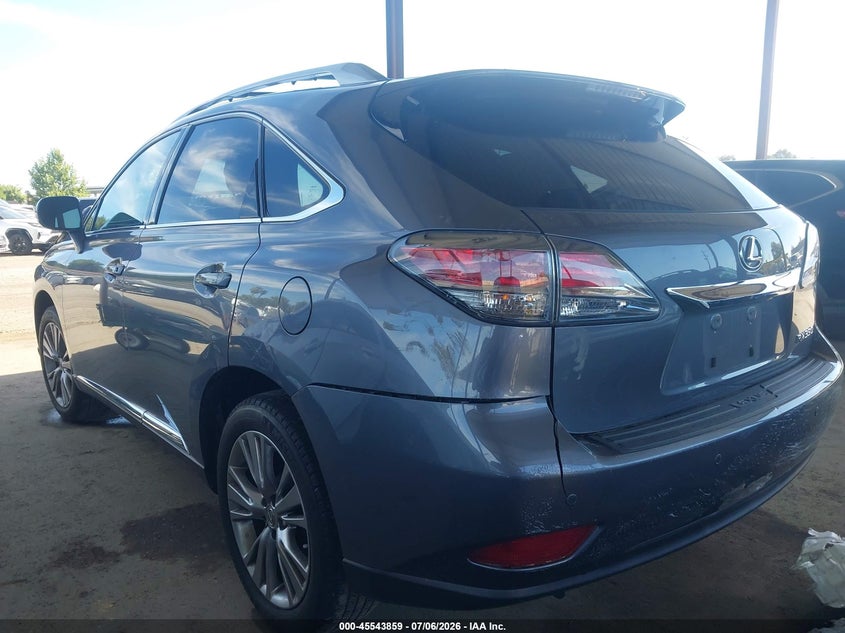2014 Lexus Rx VIN JTJBK1BA8E2039426 IAAI salvage auction — RIGHT FRONT, Salvage (California), sold $1,100 on 2026-07-28 (photo 3)