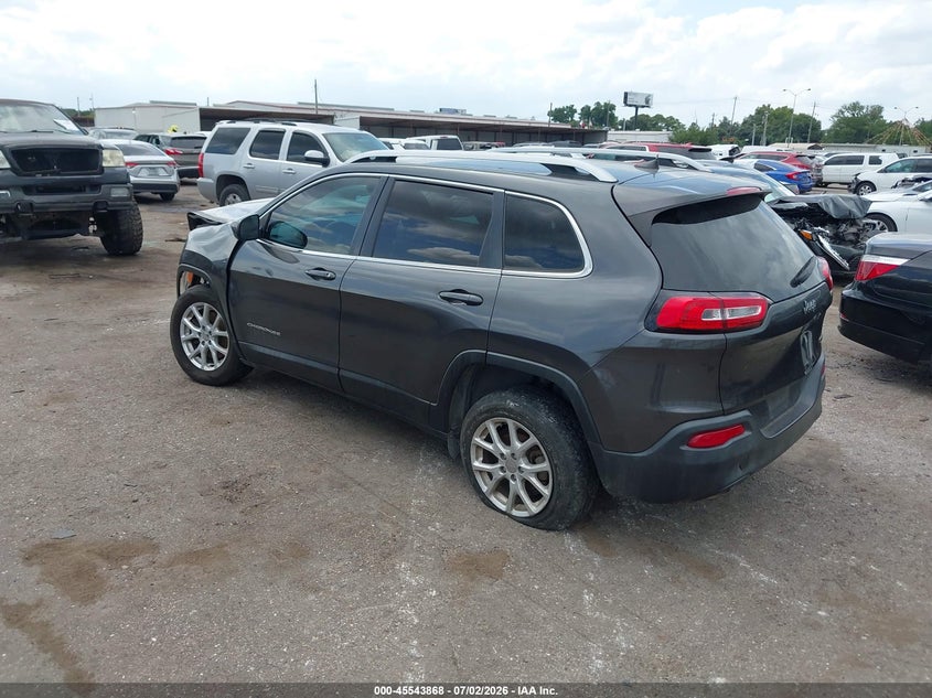 2016 Jeep Cherokee VIN 1C4PJLCBXGW222983 IAAI salvage auction — FRONT END, Salvage Title, sold $175 on 2026-07-23 (photo 3)