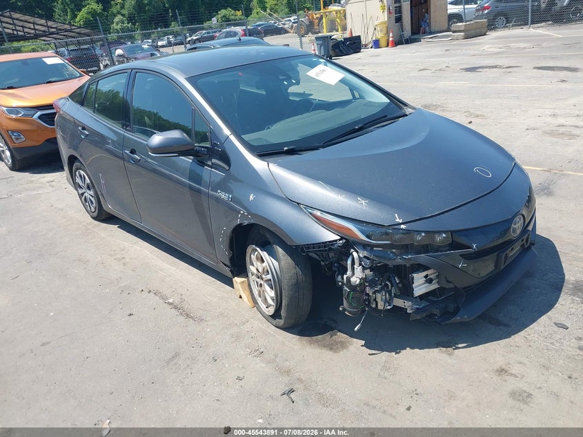 2020 Toyota Prius VIN JTDKARFP7L3155999 IAAI salvage auction — RIGHT FRONT, Salvage (Connecticut), sold $5,700 on 2026-07-23 (photo 6)