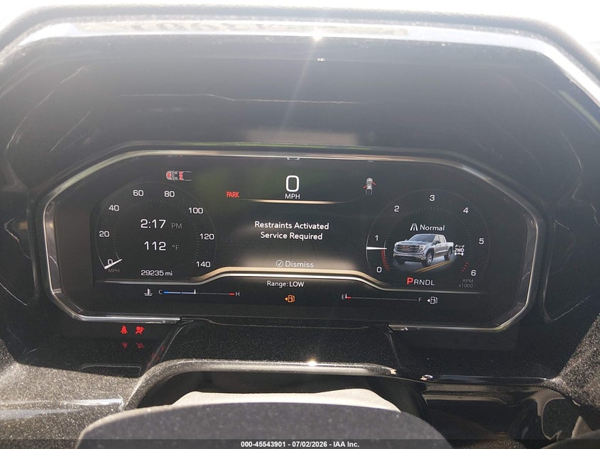 2024 Gmc SIERRA VIN 3GTUUCED2RG252800 IAAI salvage auction — SIDE, Salvage Title, sold $25,700 on 2026-08-27 (photo 7)