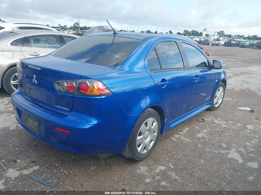 2011 Mitsubishi Lancer VIN JA32U2FU4BU012911 IAAI salvage auction — NORMAL WEAR, Original (Texas), sold $650 on 2026-07-28 (photo 4)