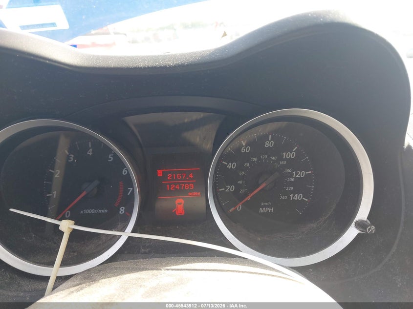 2011 Mitsubishi Lancer VIN JA32U2FU4BU012911 IAAI salvage auction — NORMAL WEAR, Original (Texas), sold $650 on 2026-07-28 (photo 7)