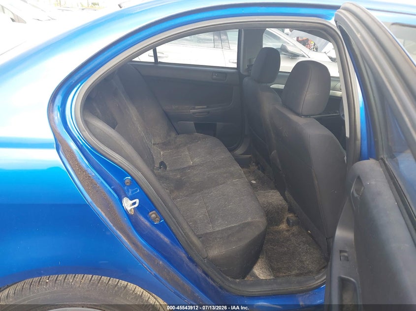 2011 Mitsubishi Lancer VIN JA32U2FU4BU012911 IAAI salvage auction — NORMAL WEAR, Original (Texas), sold $650 on 2026-07-28 (photo 8)