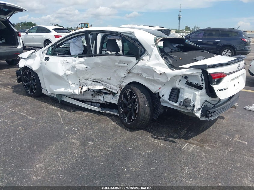 2025 Toyota Corolla VIN 5YFB4MCE2SP236783 IAAI salvage auction — SIDE, Certificate Of Destruction (Florida), sold $1,550 on 2026-07-30 (photo 3)