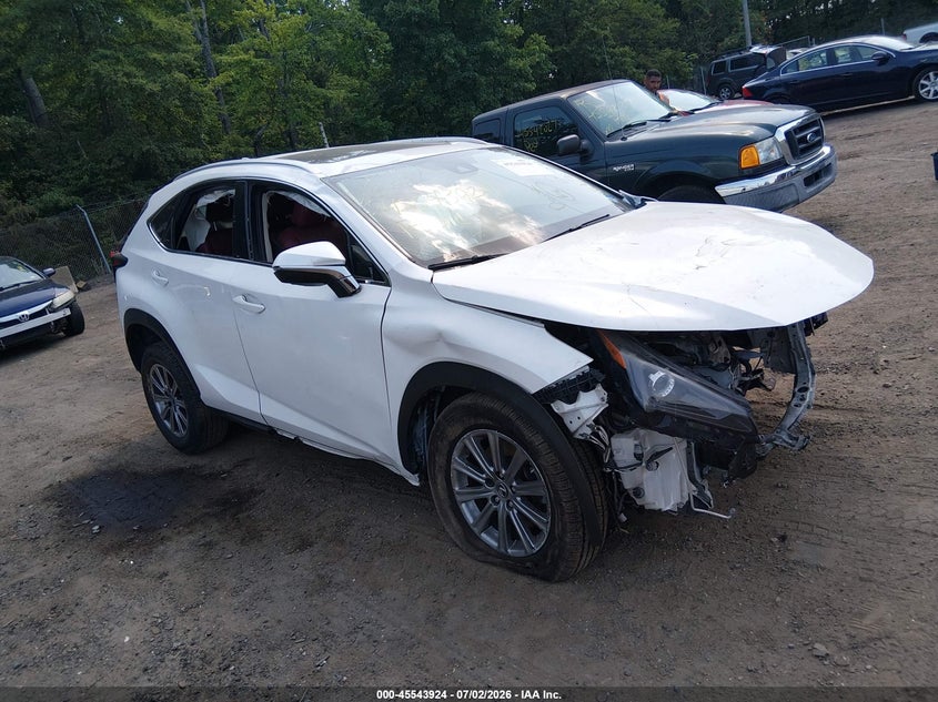 2020 Lexus Nx 300 VIN JTJDARBZ9L5011467 IAAI salvage auction — FRONT END, Salvage (Maryland), sold $1,100 on 2026-07-22 (photo 1)