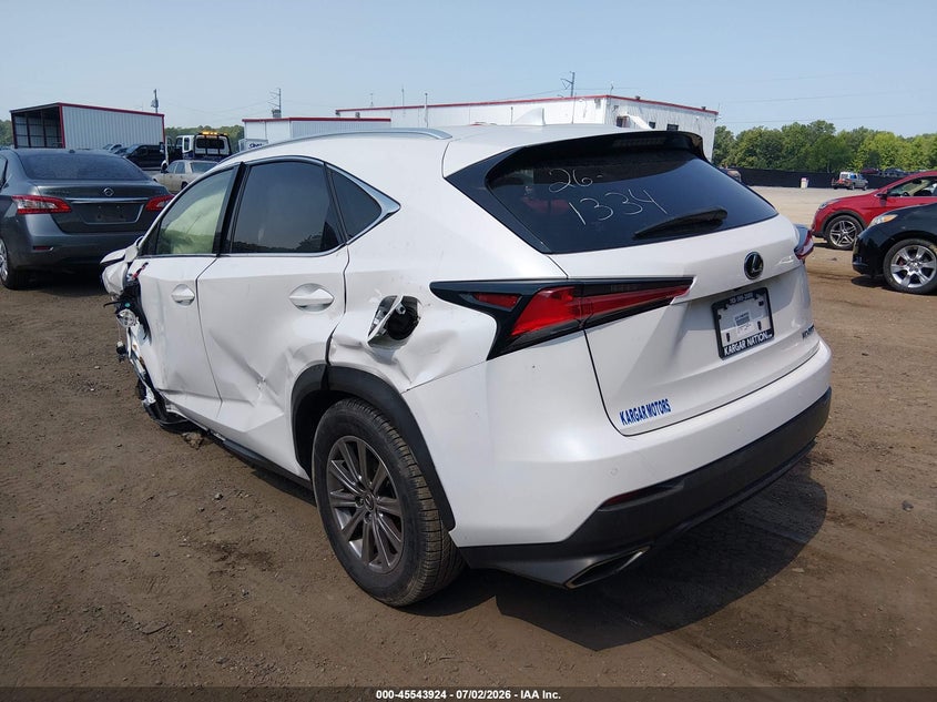 2020 Lexus Nx 300 VIN JTJDARBZ9L5011467 IAAI salvage auction — FRONT END, Salvage (Maryland), sold $1,100 on 2026-07-22 (photo 3)