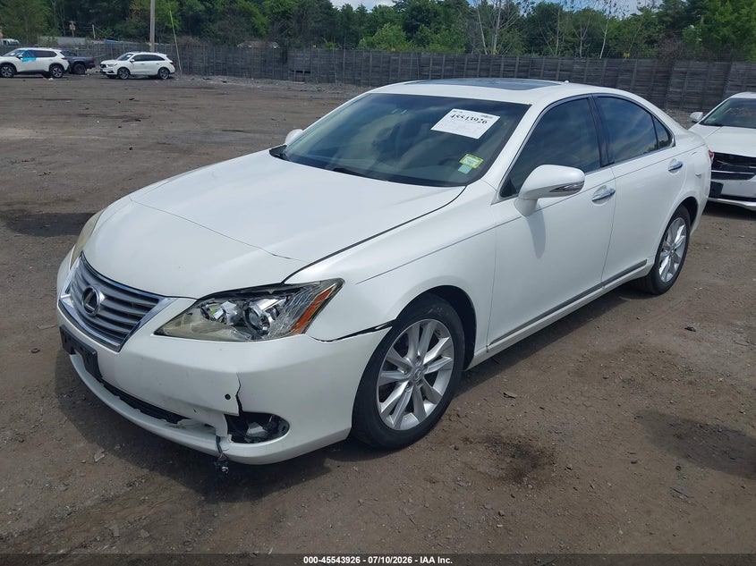 2012 Lexus ES VIN JTHBK1EG3C2508016 IAAI salvage auction — FRONT END, Salvage Title, sold $2,850 on 2026-07-24 (photo 2)