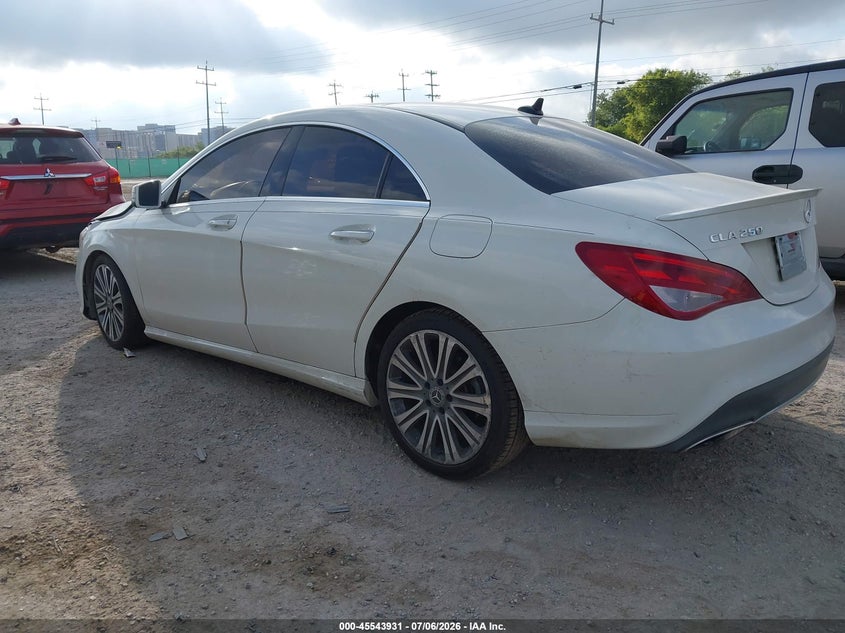 2018 Mercedes-benz Cla-klasse VIN WDDSJ4EB4JN550609 IAAI salvage auction — FRONT END, Salvage (Texas), sold $1,800 on 2026-07-29 (photo 3)