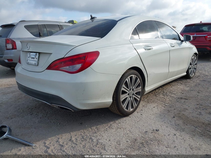 2018 Mercedes-benz Cla-klasse VIN WDDSJ4EB4JN550609 IAAI salvage auction — FRONT END, Salvage (Texas), sold $1,800 on 2026-07-29 (photo 4)