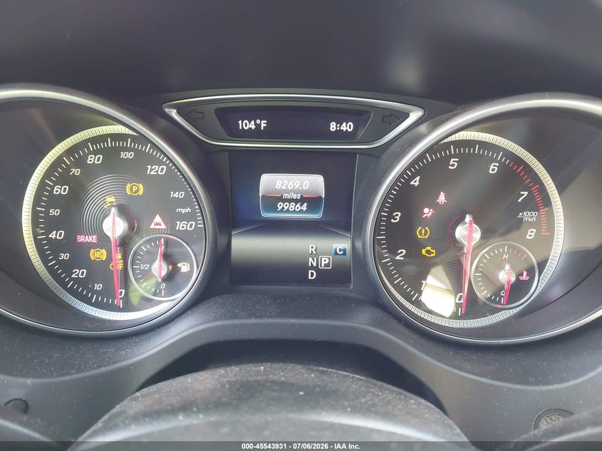 2018 Mercedes-benz Cla-klasse VIN WDDSJ4EB4JN550609 IAAI salvage auction — FRONT END, Salvage (Texas), sold $1,800 on 2026-07-29 (photo 7)