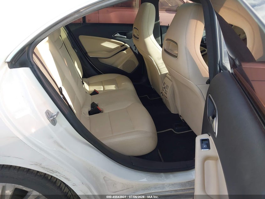 2018 Mercedes-benz Cla-klasse VIN WDDSJ4EB4JN550609 IAAI salvage auction — FRONT END, Salvage (Texas), sold $1,800 on 2026-07-29 (photo 8)