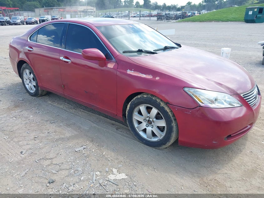 2009 Lexus Es 350 VIN JTHBJ46GX92329791 IAAI salvage auction — NORMAL WEAR, Clear (Tennessee), sold $925 on 2026-07-26 (photo 1)