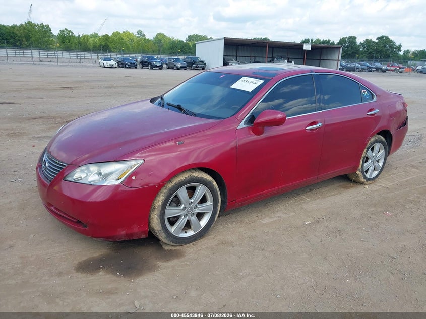 2009 Lexus Es 350 VIN JTHBJ46GX92329791 IAAI salvage auction — NORMAL WEAR, Clear (Tennessee), sold $925 on 2026-07-26 (photo 2)
