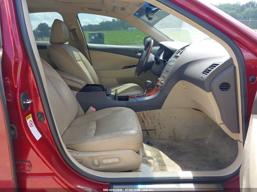 2009 Lexus Es 350 VIN JTHBJ46GX92329791 IAAI salvage auction — NORMAL WEAR, Clear (Tennessee), sold $925 on 2026-07-26 (photo 5)