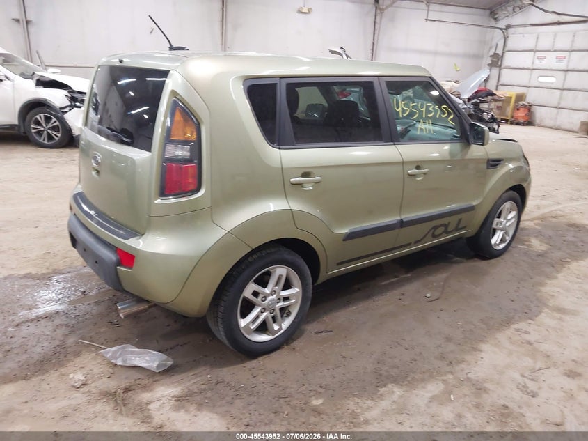 2011 Kia Soul VIN KNDJT2A25B7204214 IAAI salvage auction — FRONT END, Salvage (Pennsylvania), sold $250 on 2026-07-23 (photo 4)