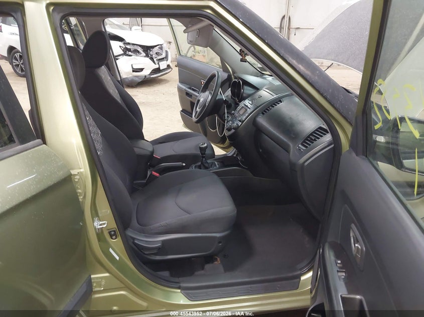 2011 Kia Soul VIN KNDJT2A25B7204214 IAAI salvage auction — FRONT END, Salvage (Pennsylvania), sold $250 on 2026-07-23 (photo 5)