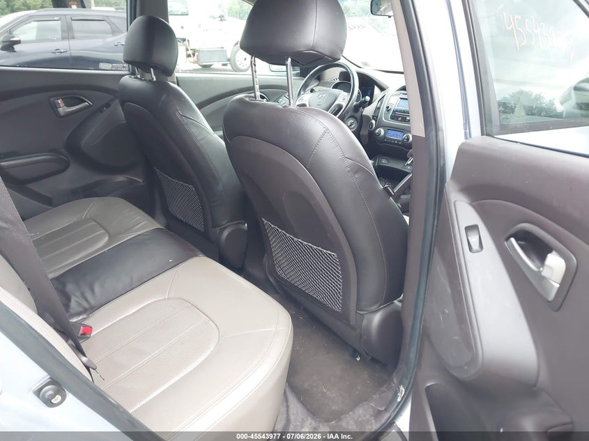 2010 Hyundai Tucson VIN KM8JUCAC8AU054008 IAAI salvage auction — SIDE, Mv-907A (New York), sold $1,300 on 2026-07-17 (photo 8)