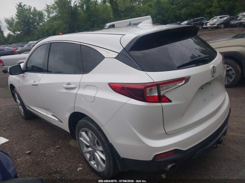 2020 Acura Rdx VIN 5J8TC2H31LL004691 IAAI salvage auction — FRONT END, Salvage Title, sold $6,200 on 2026-08-01 (photo 3)
