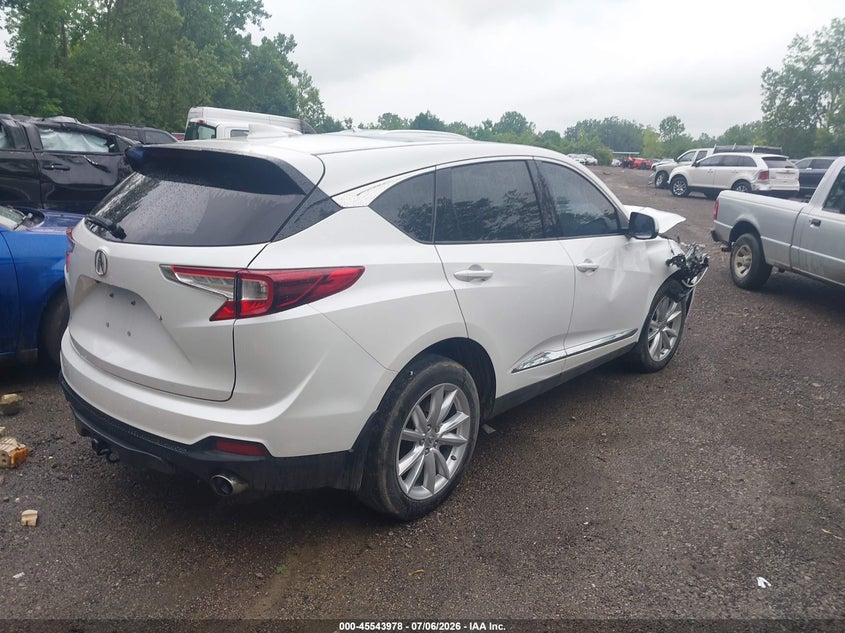 2020 Acura Rdx VIN 5J8TC2H31LL004691 IAAI salvage auction — FRONT END, Salvage Title, sold $6,200 on 2026-08-01 (photo 4)