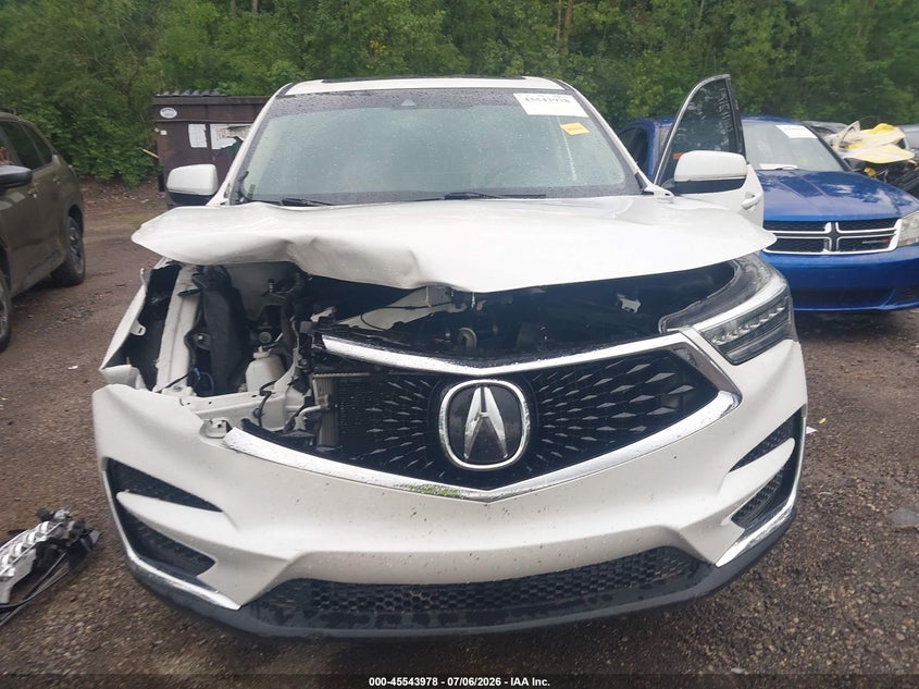 2020 Acura Rdx VIN 5J8TC2H31LL004691 IAAI salvage auction — FRONT END, Salvage Title, sold $6,200 on 2026-08-01 (photo 6)