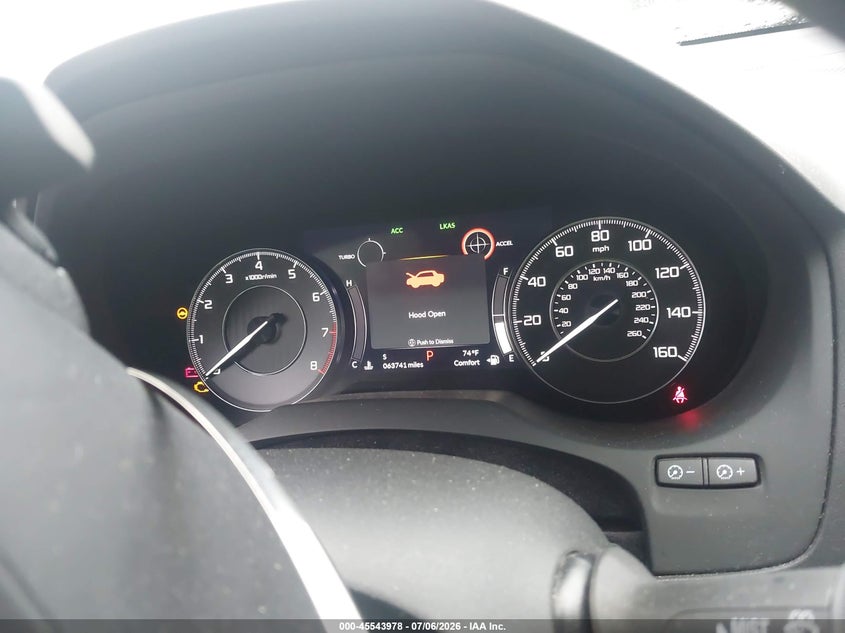 2020 Acura Rdx VIN 5J8TC2H31LL004691 IAAI salvage auction — FRONT END, Salvage Title, sold $6,200 on 2026-08-01 (photo 7)