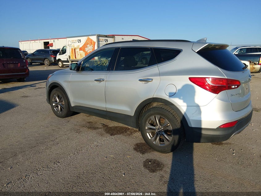 2013 Hyundai Santa fe VIN 5XYZU3LBXDG058627 IAAI salvage auction — NORMAL WEAR, Clear (Missouri), sold $1,350 on 2026-07-23 (photo 3)