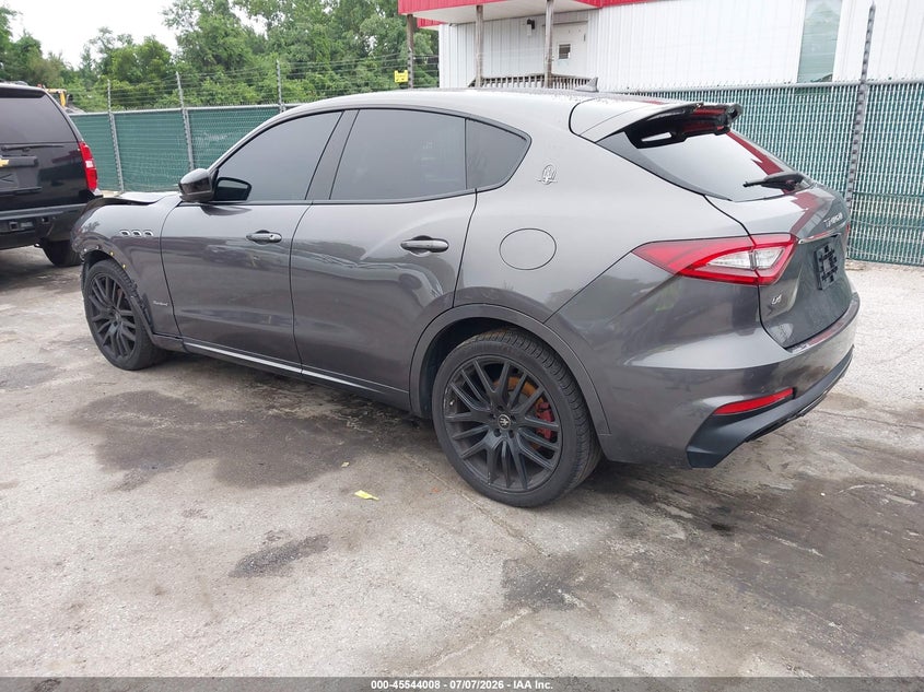 2019 Maserati Levante VIN ZN661XUS9KX333317 IAAI salvage auction — FRONT & REAR, Salvage Title, sold $2,550 on 2026-08-02 (photo 3)
