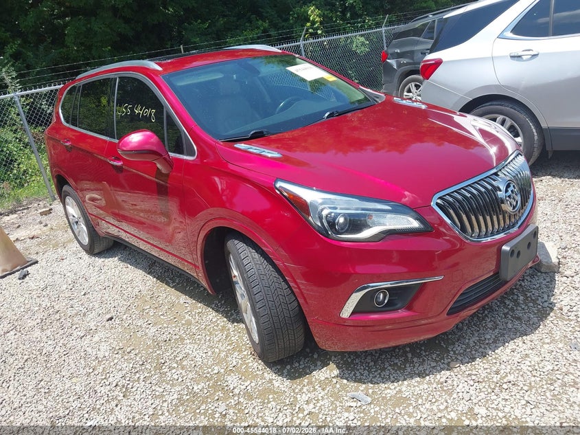 2017 Buick Envision VIN LRBFXBSA7HD070363 IAAI salvage auction — LEFT SIDE, Salvage (Ohio), sold $850 on 2026-07-28 (photo 1)