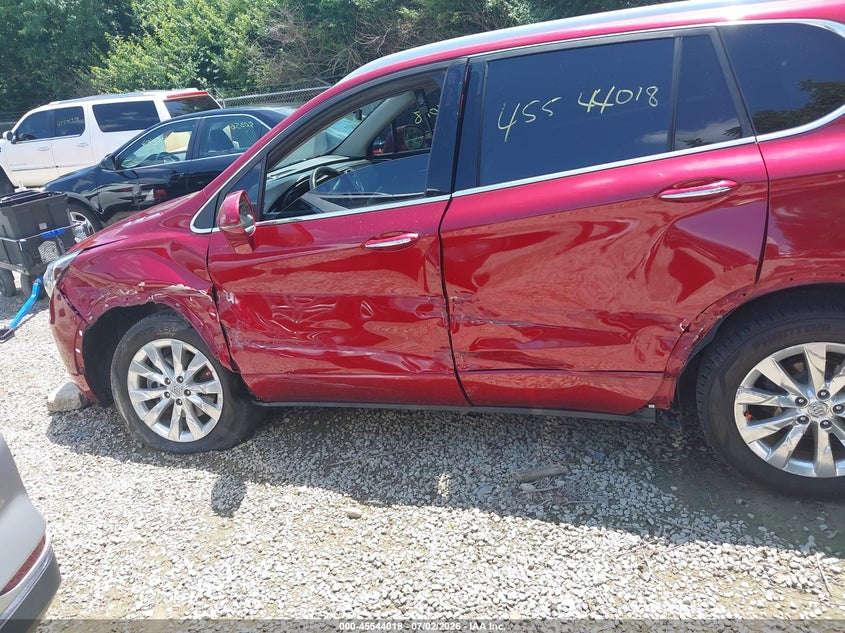 2017 Buick Envision VIN LRBFXBSA7HD070363 IAAI salvage auction — LEFT SIDE, Salvage (Ohio), sold $850 on 2026-07-28 (photo 6)