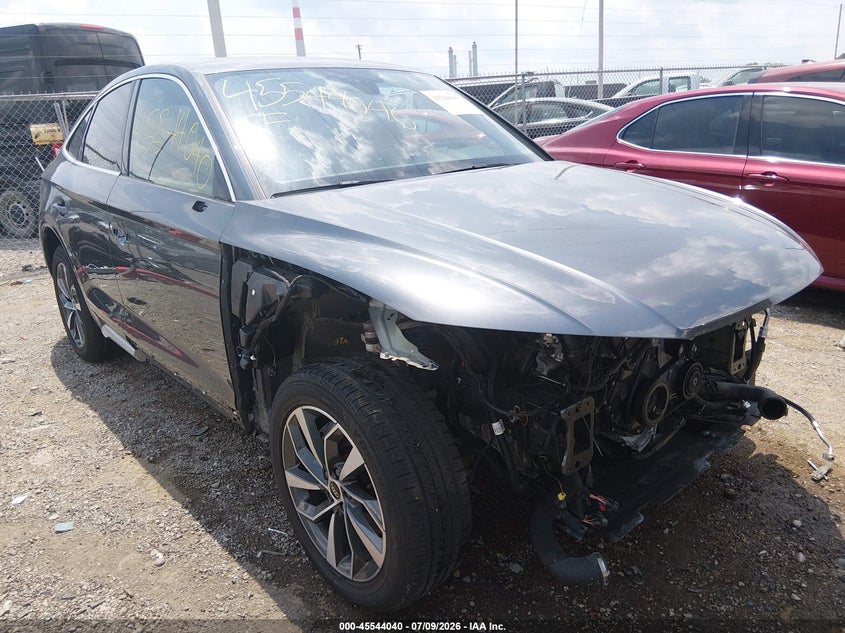 2022 Audi Q5 sportback VIN WA15AAFY7N2127503 — IAAI salvage auction photo
