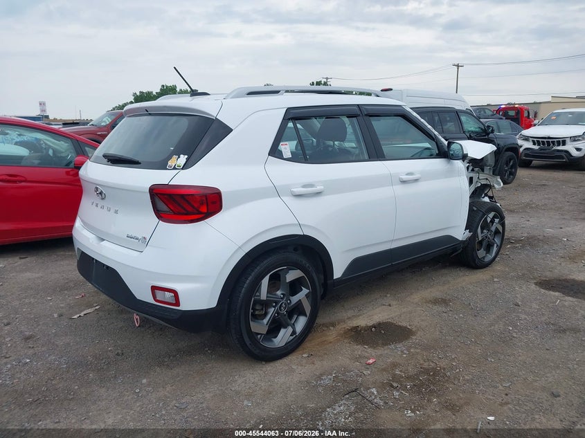 2023 Hyundai Venue VIN KMHRC8A33PU211262 IAAI salvage auction — FRONT END, Salvage Title, sold $3,050 on 2026-08-01 (photo 4)