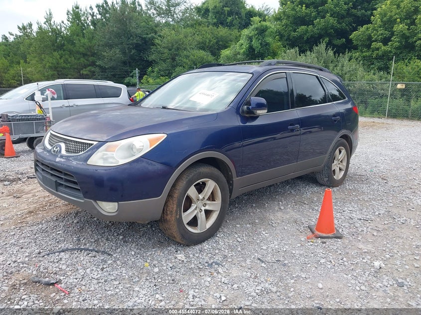 2008 Hyundai Veracruz VIN KM8NU13CX8U035375 IAAI salvage auction — UNKNOWN, Clear (Alabama), sold $1,200 on 2026-07-13 (photo 2)