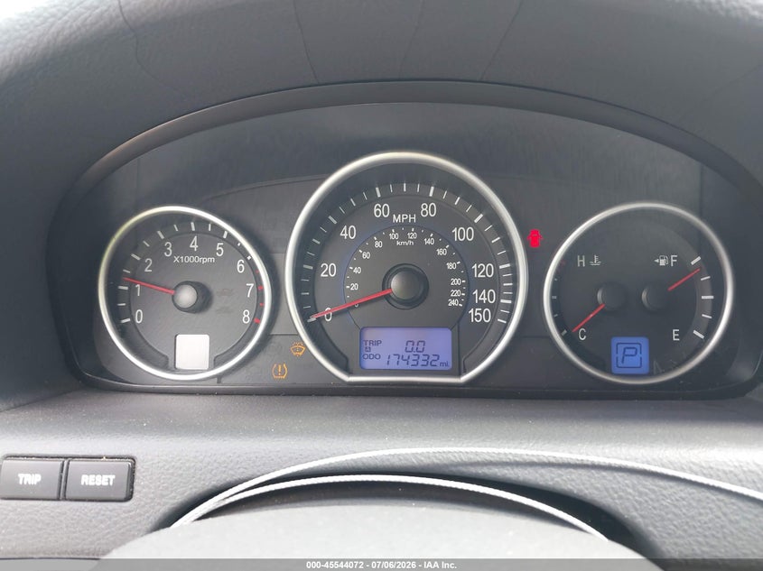 2008 Hyundai Veracruz VIN KM8NU13CX8U035375 IAAI salvage auction — UNKNOWN, Clear (Alabama), sold $1,200 on 2026-07-13 (photo 7)