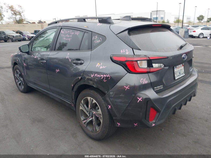 2025 Subaru Xv VIN JF2GUHDC9SH313401 IAAI salvage auction — LEFT SIDE, Salvage Title, sold $10,300 on 2026-07-31 (photo 3)