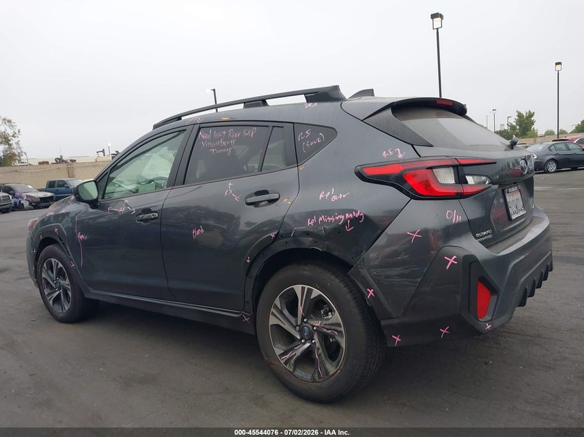 2025 Subaru Xv VIN JF2GUHDC9SH313401 IAAI salvage auction — LEFT SIDE, Salvage Title, sold $10,300 on 2026-07-31 (photo 6)