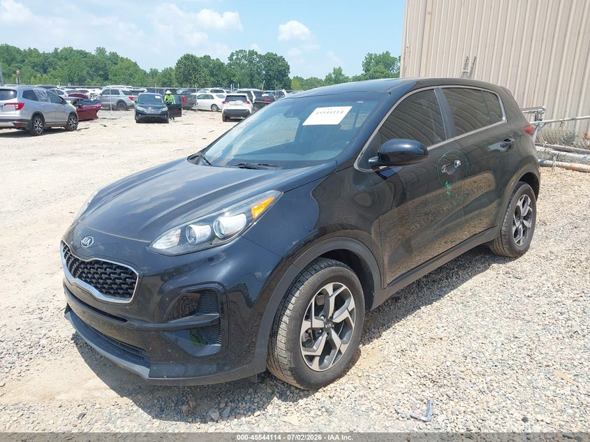 2020 Kia Sportage VIN KNDPM3AC1L7805322 IAAI salvage auction — SIDE, Salvage (North Carolina), sold $3,550 on 2026-07-23 (photo 2)