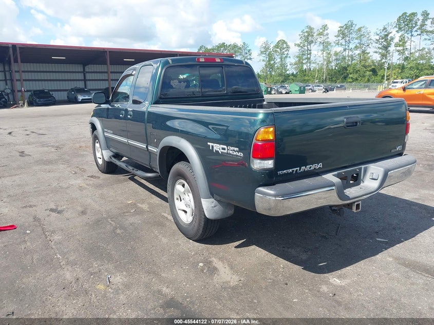 2002 Toyota Tundra VIN 5TBRT34112S226804 IAAI salvage auction — FRONT END, Rebuildable (Florida), sold $2,150 on 2026-07-28 (photo 3)
