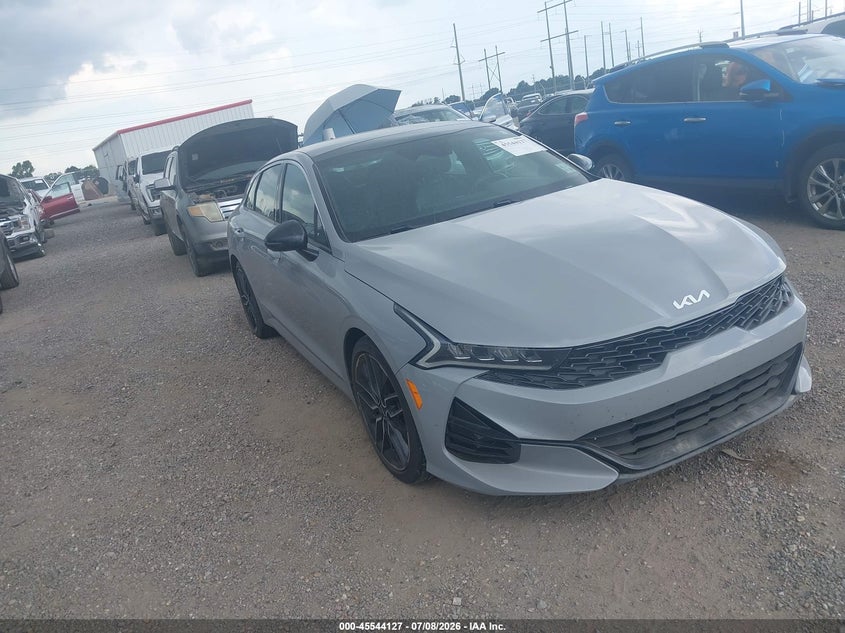 2022 Kia K5 VIN 5XXG44J81NG133905 IAAI salvage auction — WATER/FLOOD, Salvage (Louisiana), sold $2,550 on 2026-07-22 (photo 1)